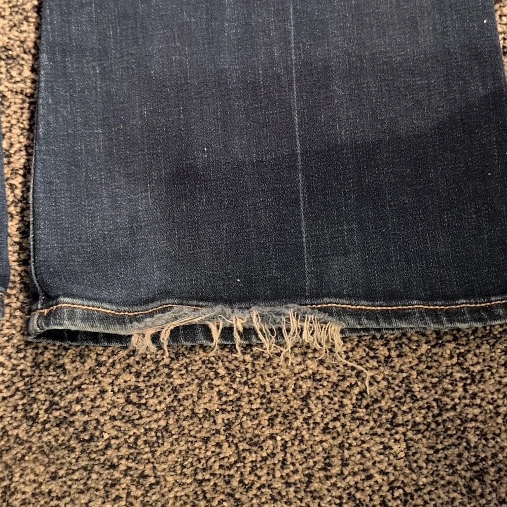 Buckle Black Blue Denim Flare Jeans 25x34 - Picture 8 of 14